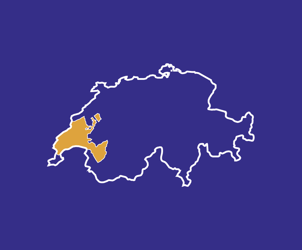 Carte du canton de Vaud